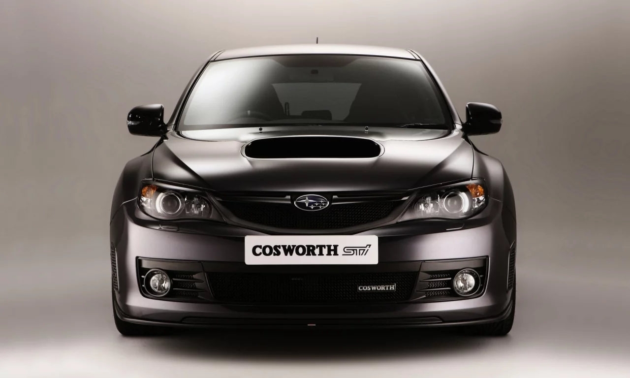 auto, subaru cosworth impreza