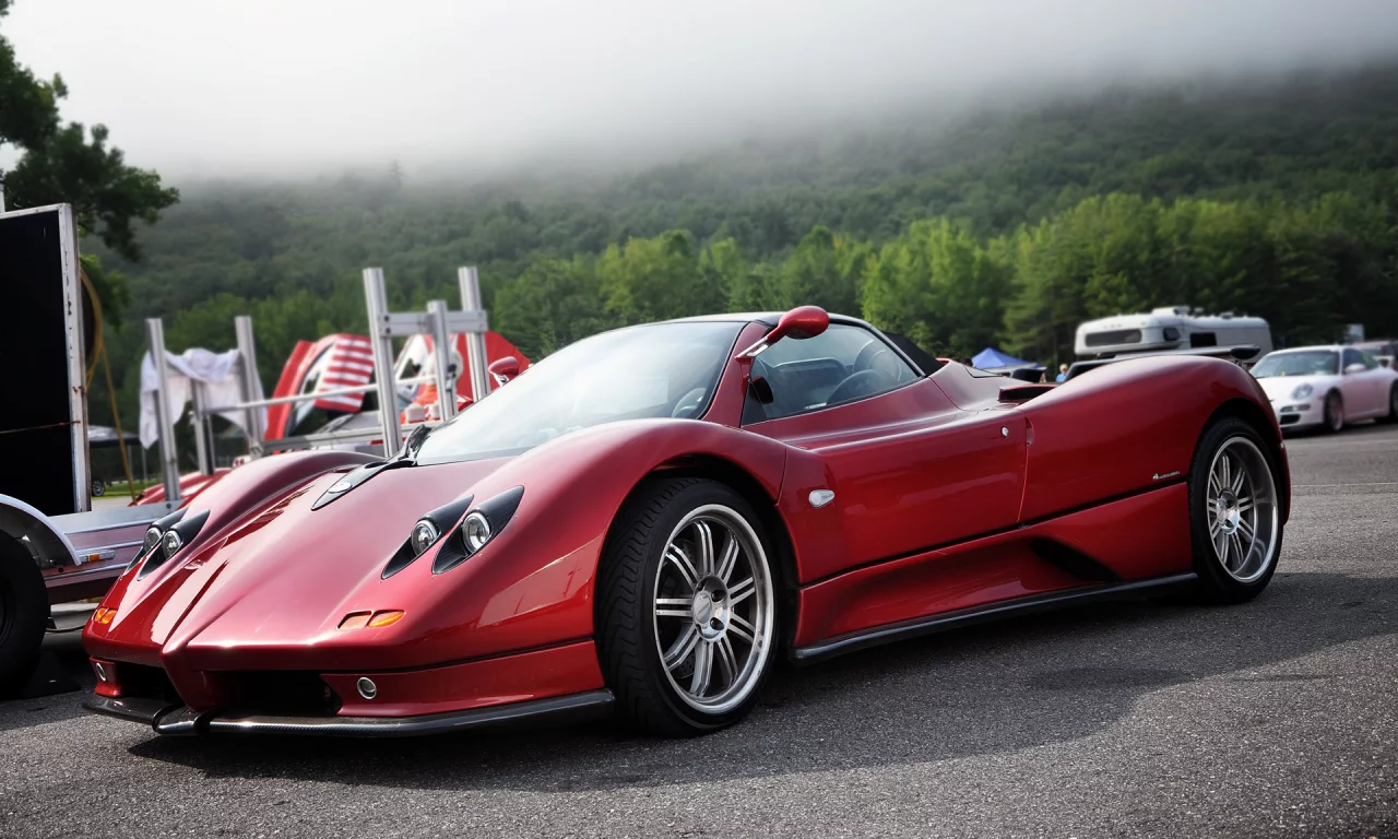 pagani zonda, авто обои, супер кар