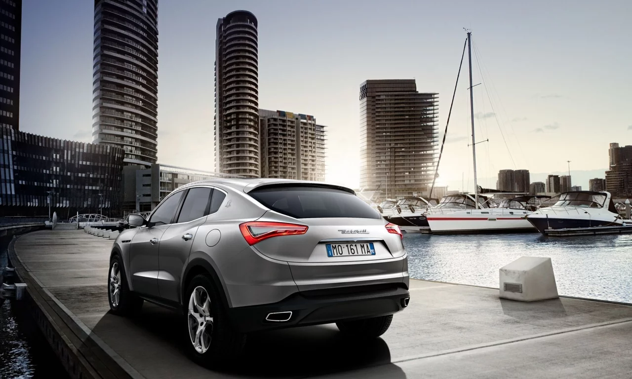 яхты, палуба, небоскреб, maserati, набережная, kubang