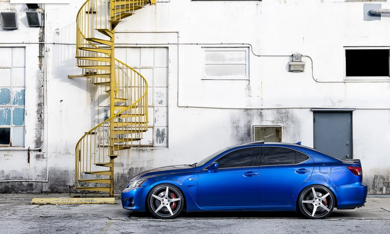 forged, lexus, синий, лестница, тюнинг
