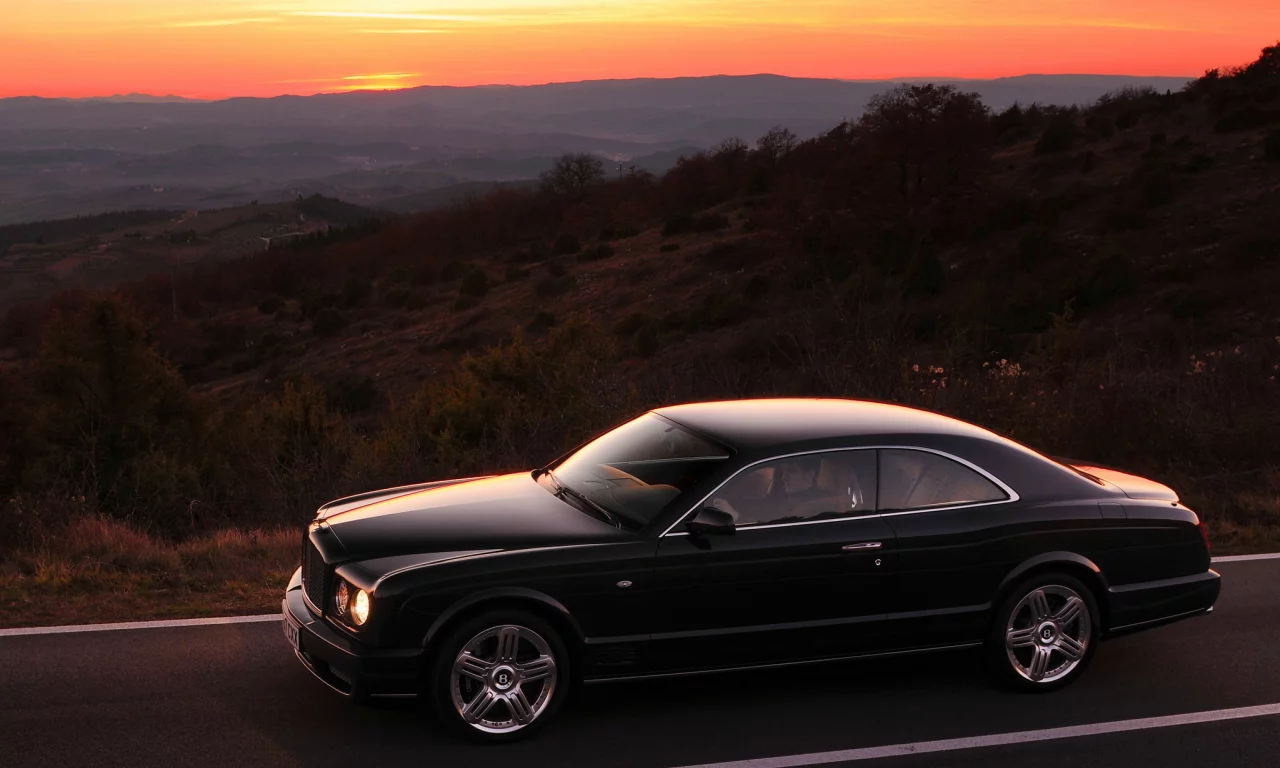бентли, купе, brooklands, шикарная машина, закат, пейзаж, бруклэндс, bentley