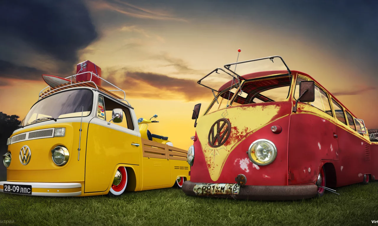фольксваген, kleinbus, volkswagen