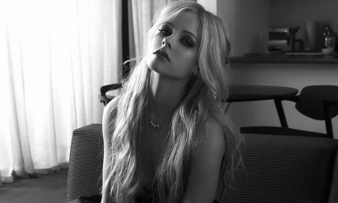 девушка, avril lavigne, красотка, модель, певица