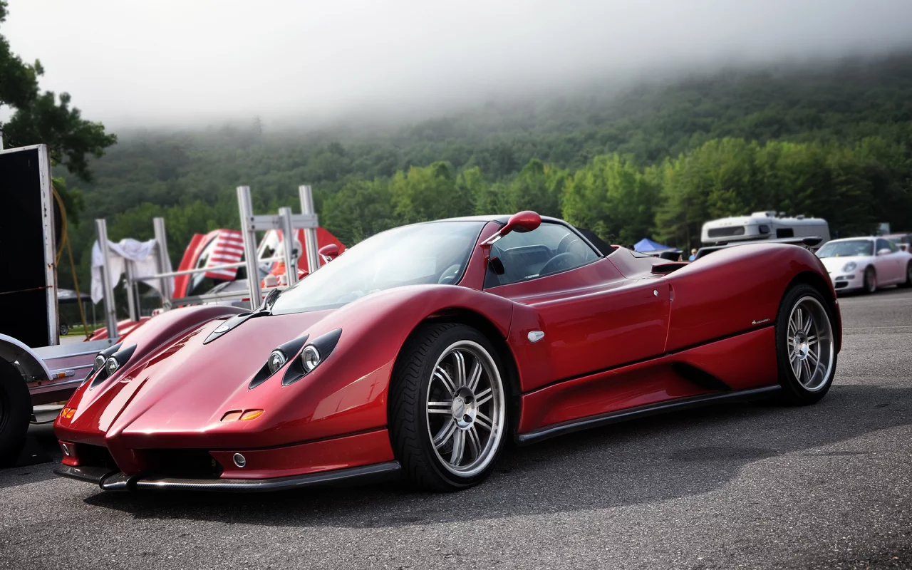 pagani zonda, авто обои, супер кар