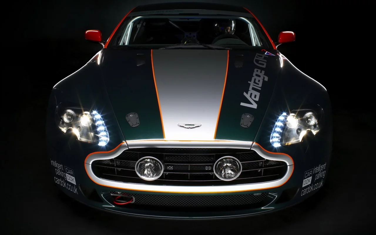 martin, астон мартин, v8, gt4, aston, black, вантаж, чёрный, vantage