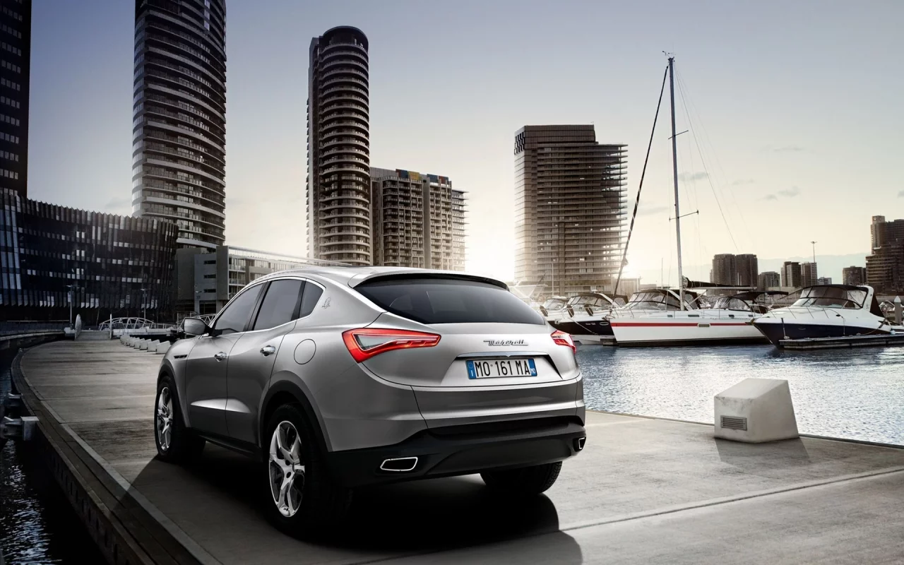 яхты, палуба, небоскреб, maserati, набережная, kubang
