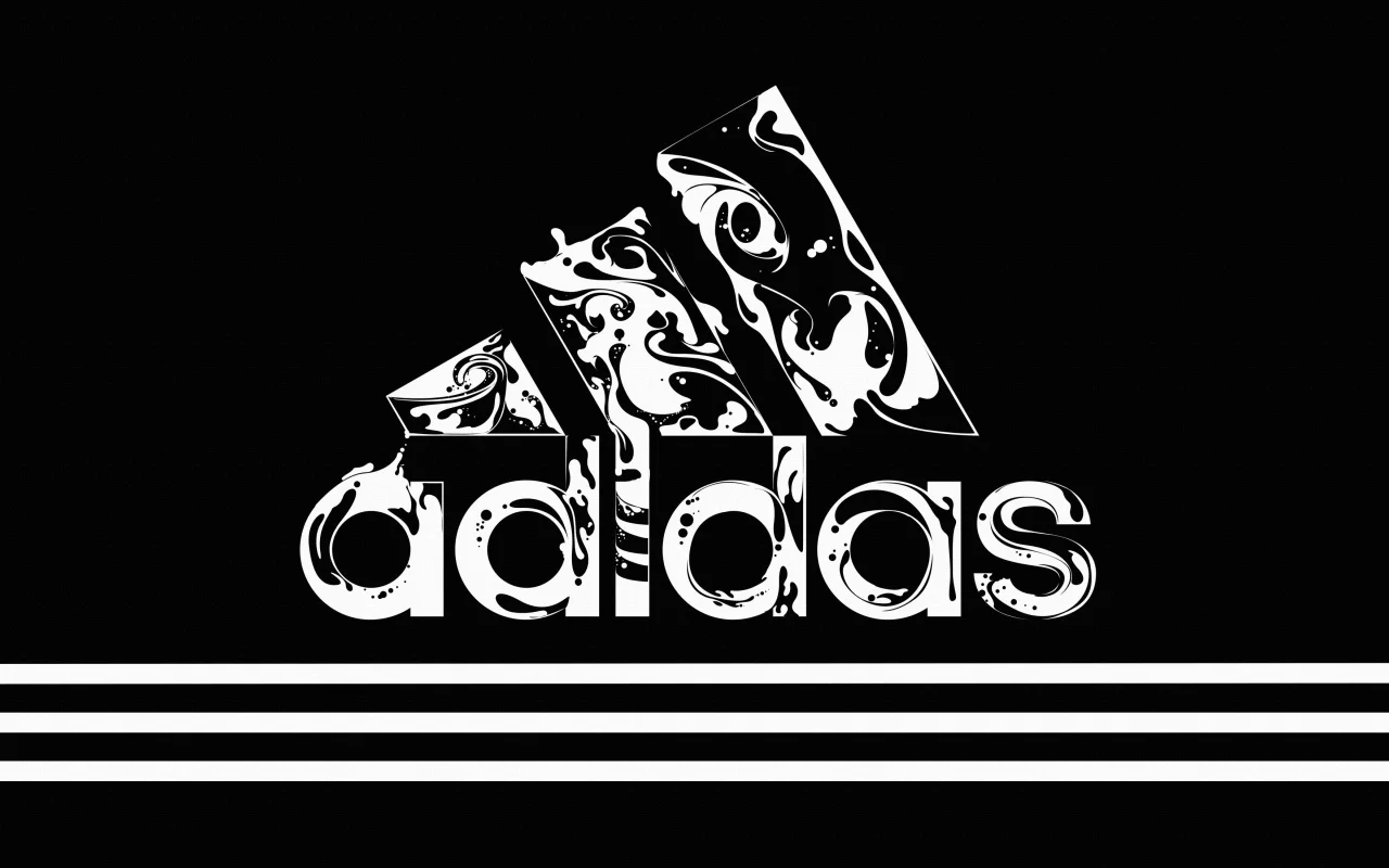 фирма, логотип, adidas