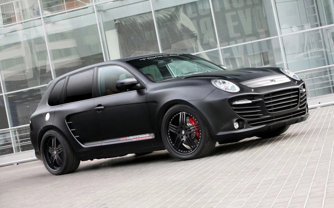 porsche, витрина, тюнинг, матовая, advantage, biturbo, диски, аллея
