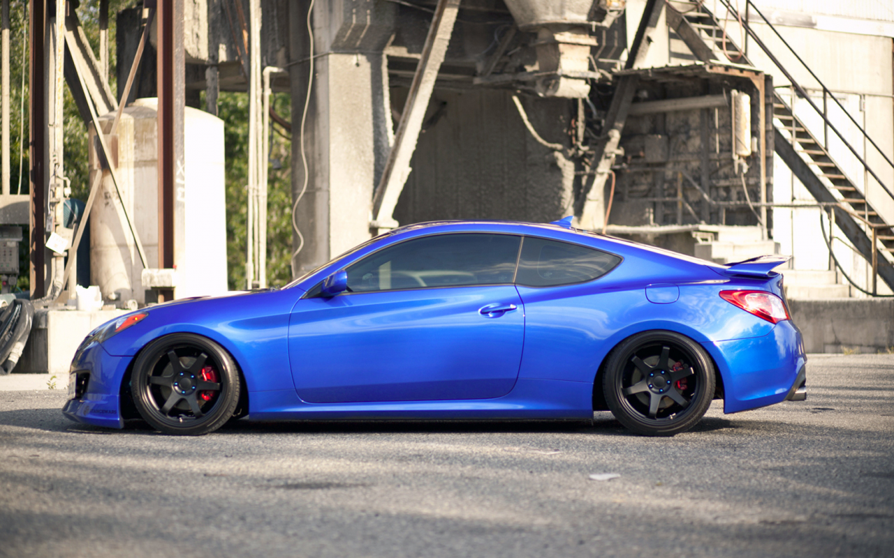 Hyundai Genesis Coupe Tuning подсветка