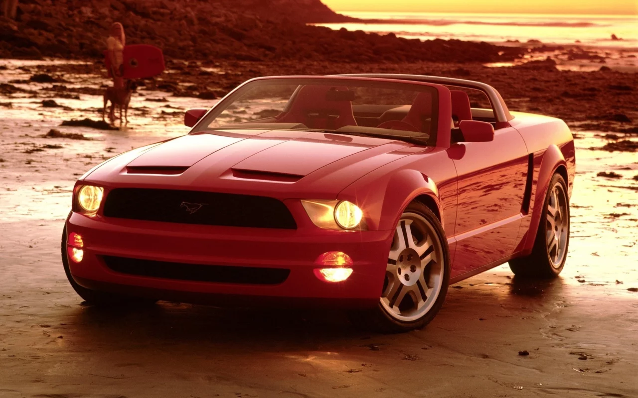 mustang gt, 2003, convertible concept