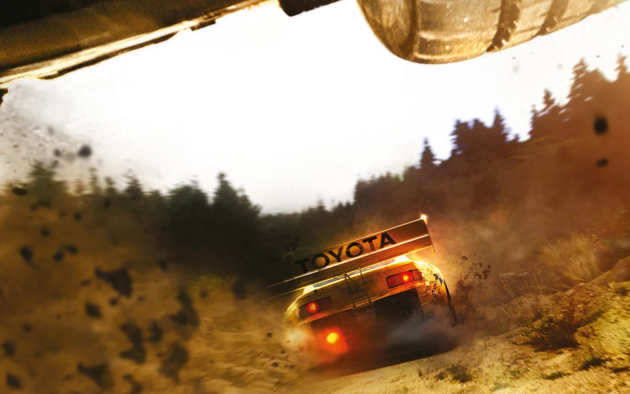 спойлер, гонка, тойота, игра, colin mcrae, supra, грязь, toyota, dirt