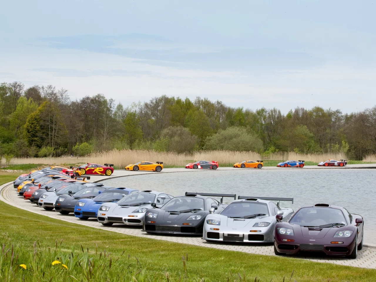 f1 lm, суперкары, mclaren f1, встреча владельцев, f1 gtr