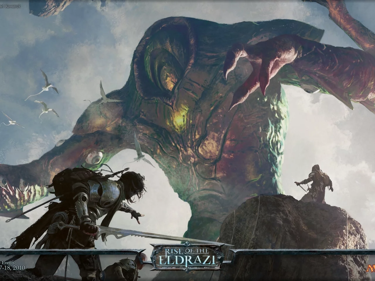 гигант, rise of the eldrazi, монстр, войны, люди, новый сет магии, эльдрази