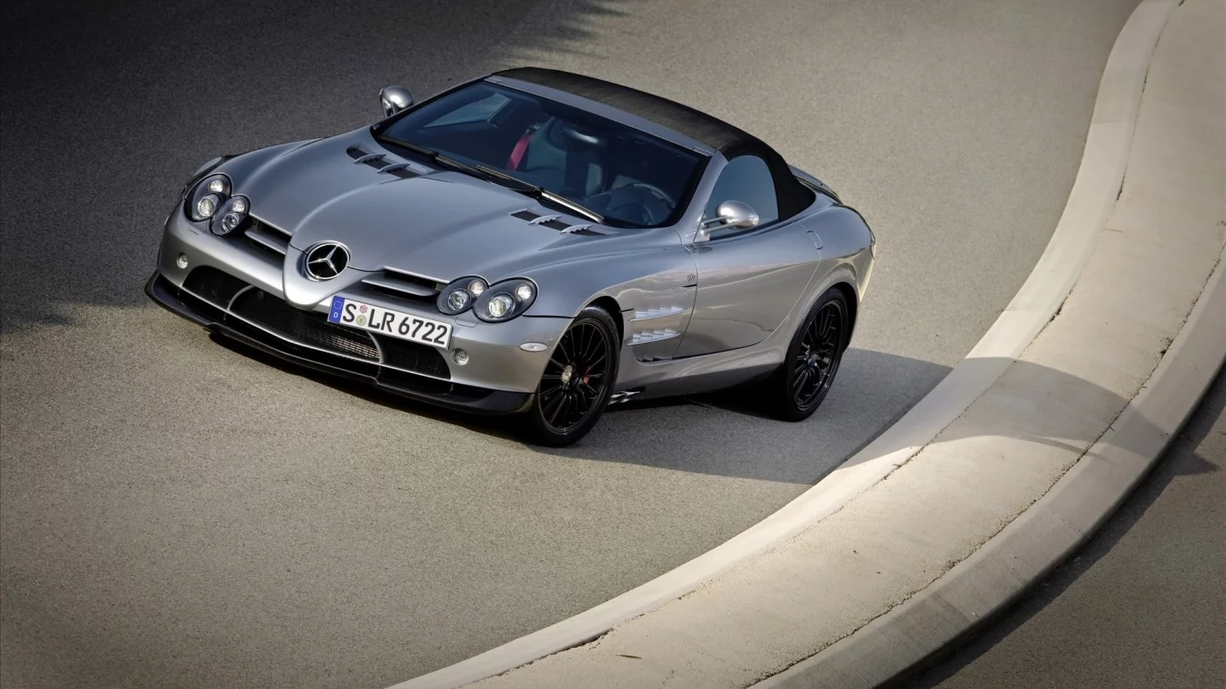 mercedes, авто обои, benz, slr mclaren roadster, машины, мерседесы