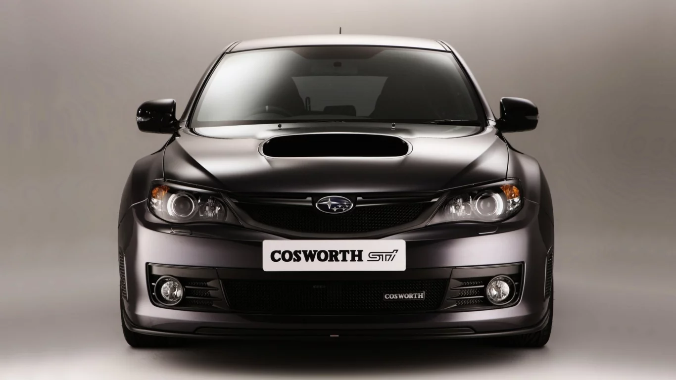 auto, subaru cosworth impreza