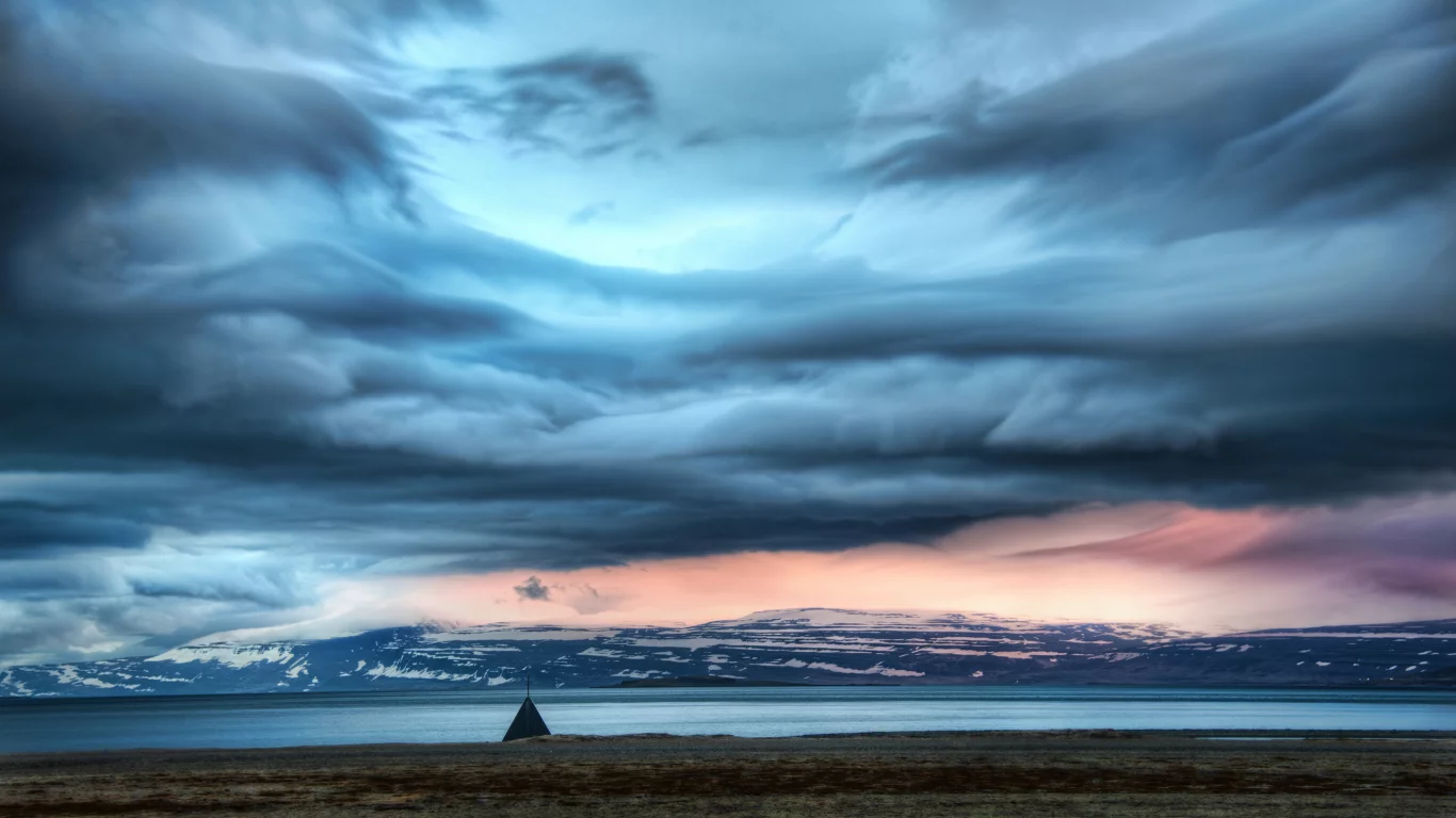 iceland, north atlantic, europe, clouds, the weather station, исландия