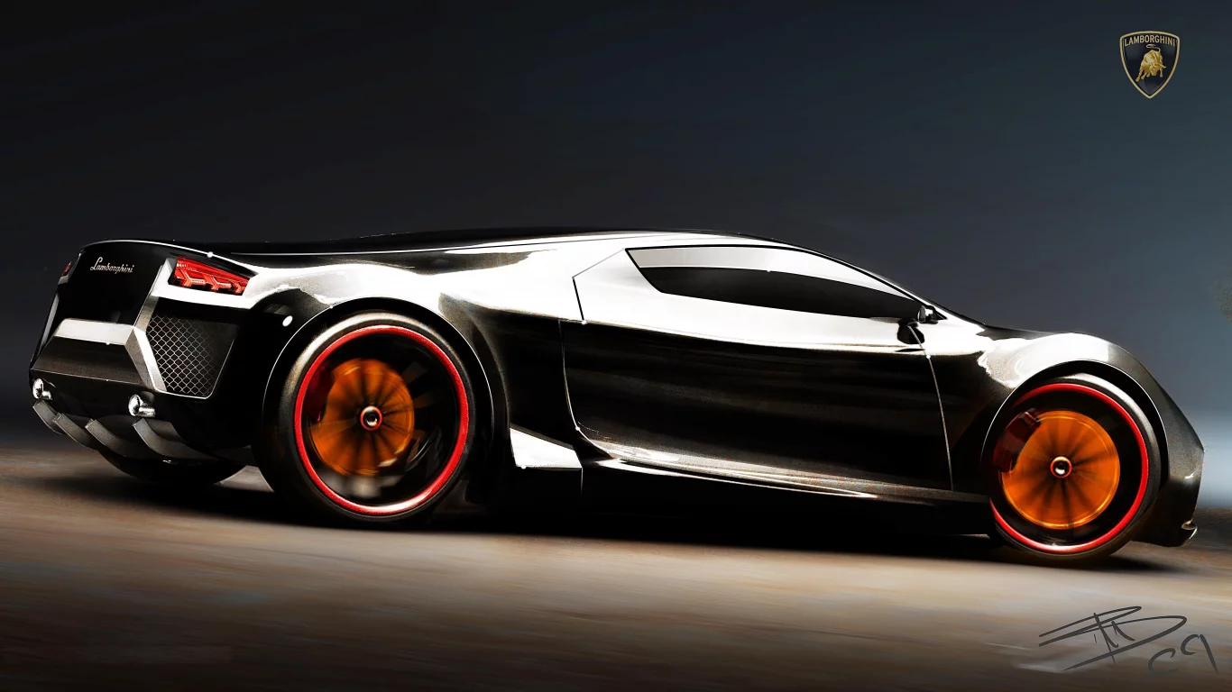 lamborghini cachazo, концепт, фары, диски