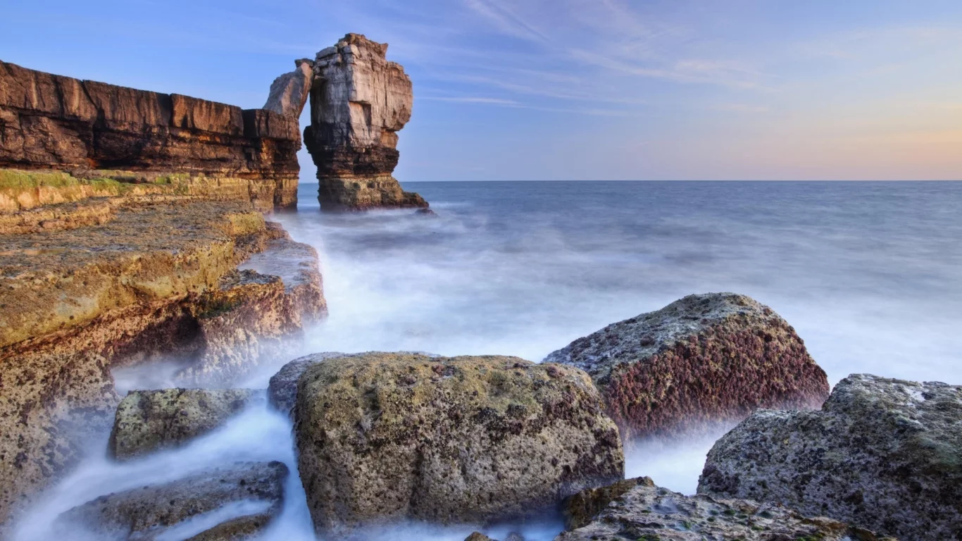 камни, англия, дорсет, скалы, море
