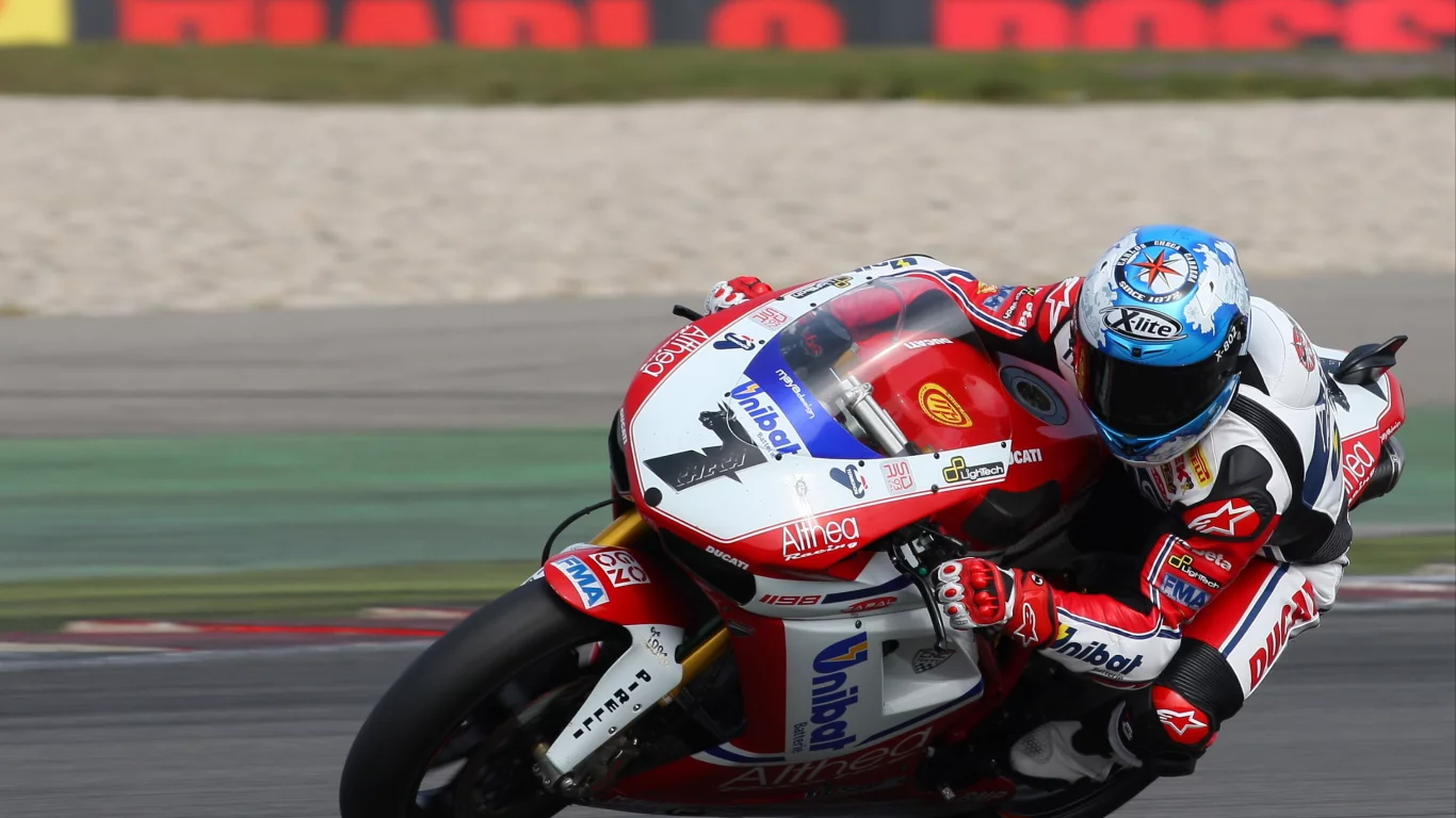 wsbk, мотоцикл, карлос чека, ducati, гонка, carlos checa, тарсса, поворот