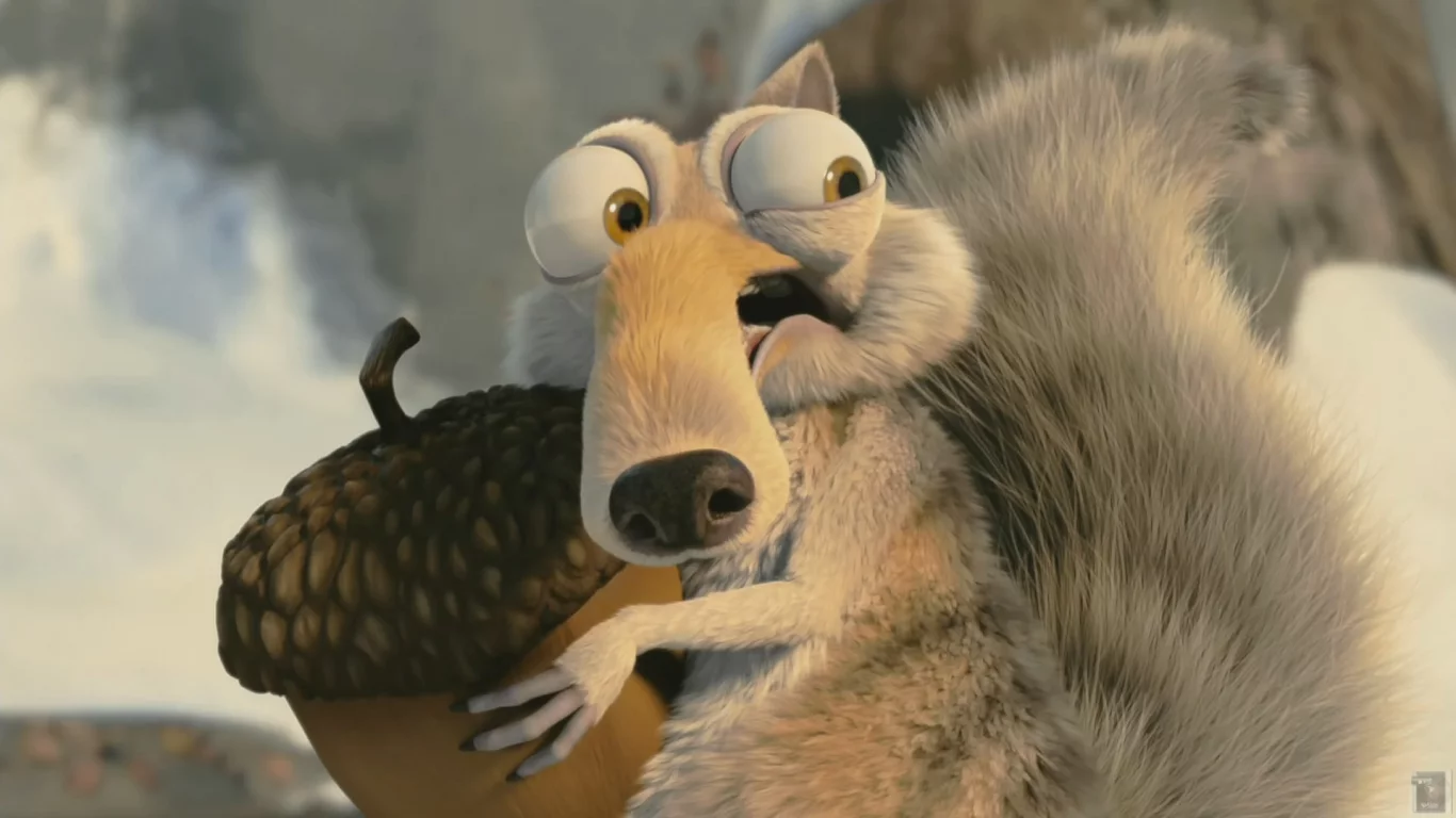 белка, ice age, ледниковый период