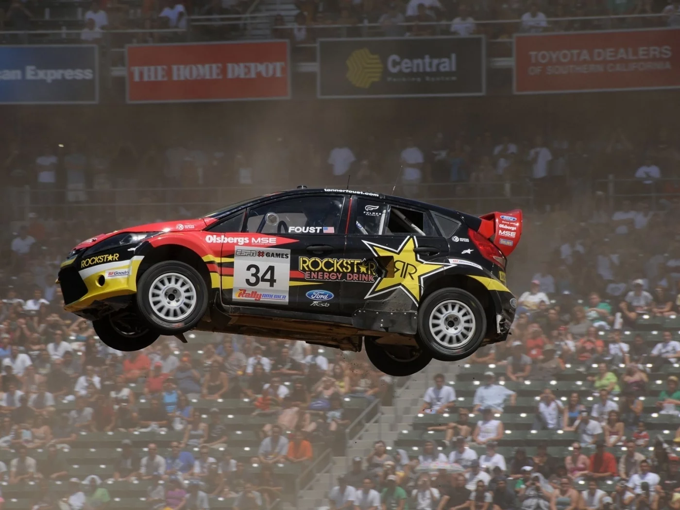 ford, fiesta, in final prep for x games
