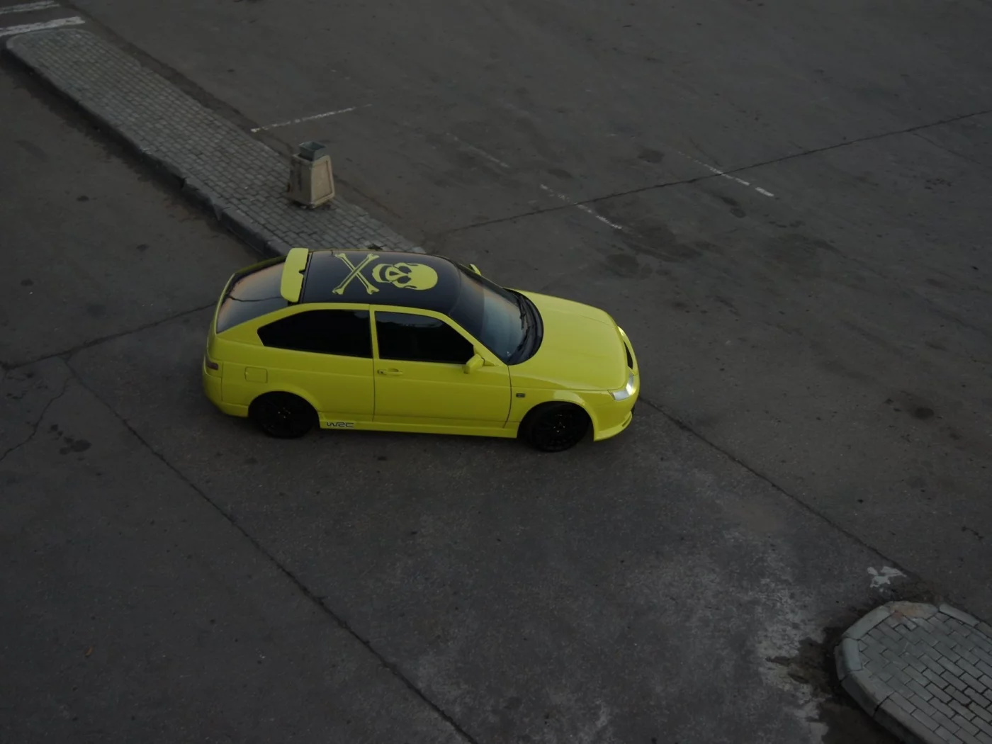 lada, car, тазик