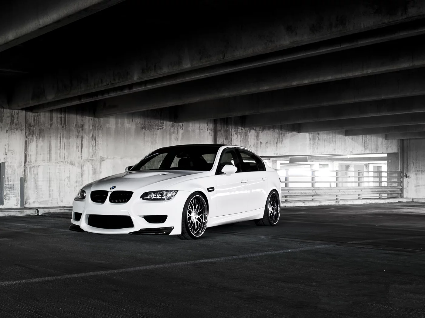 белый, white, e90, m3, парковка, bmw, бмв