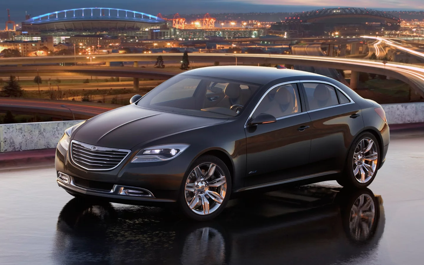 200c, машины, chrysler, фон