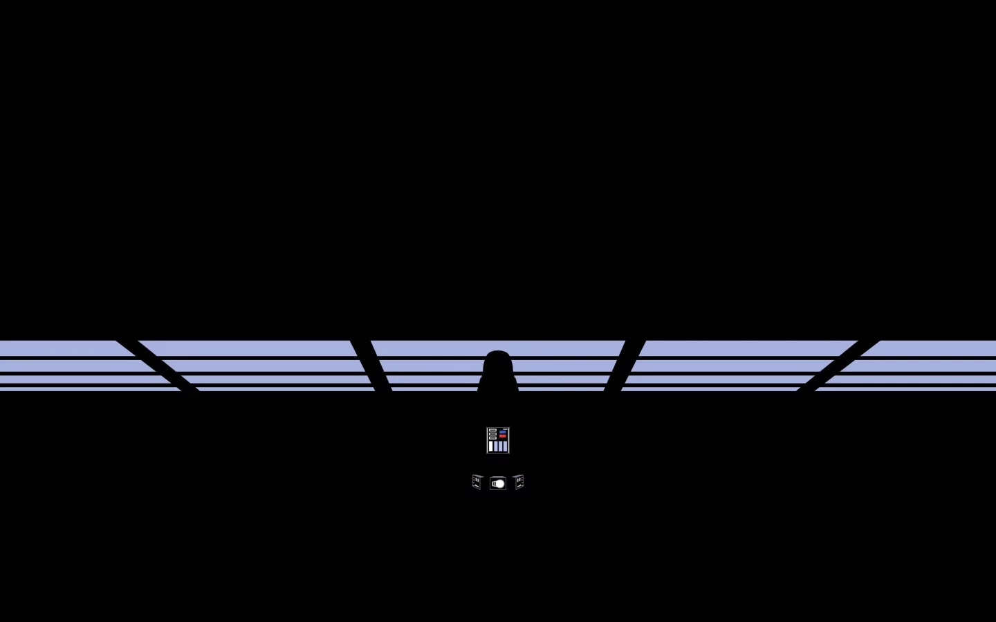 минимализм, темнота, силуэт, darth vader, star wars, дарт вейдер, тень