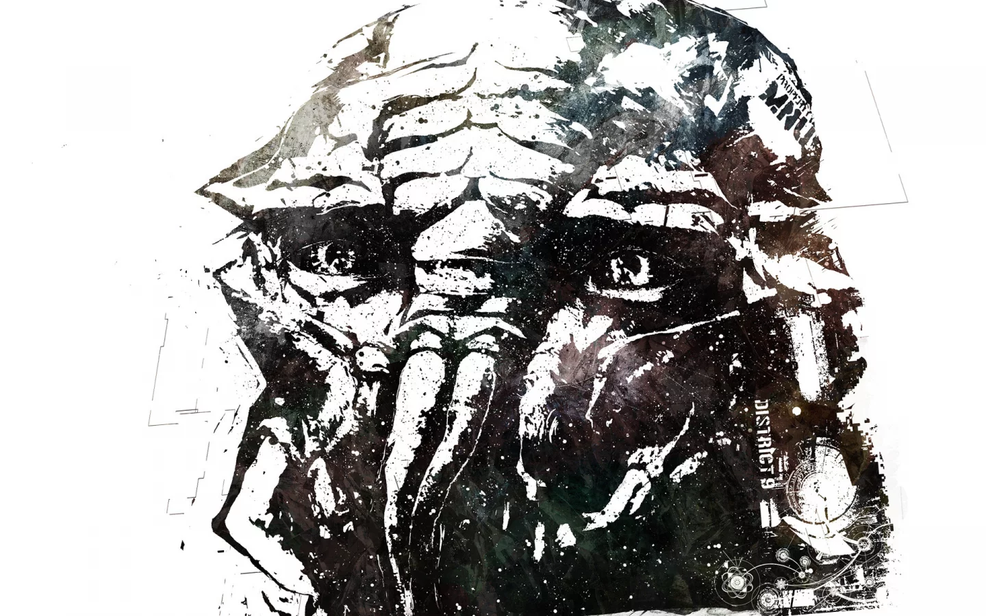 district 9, взгляд, инопланетянин, район №9