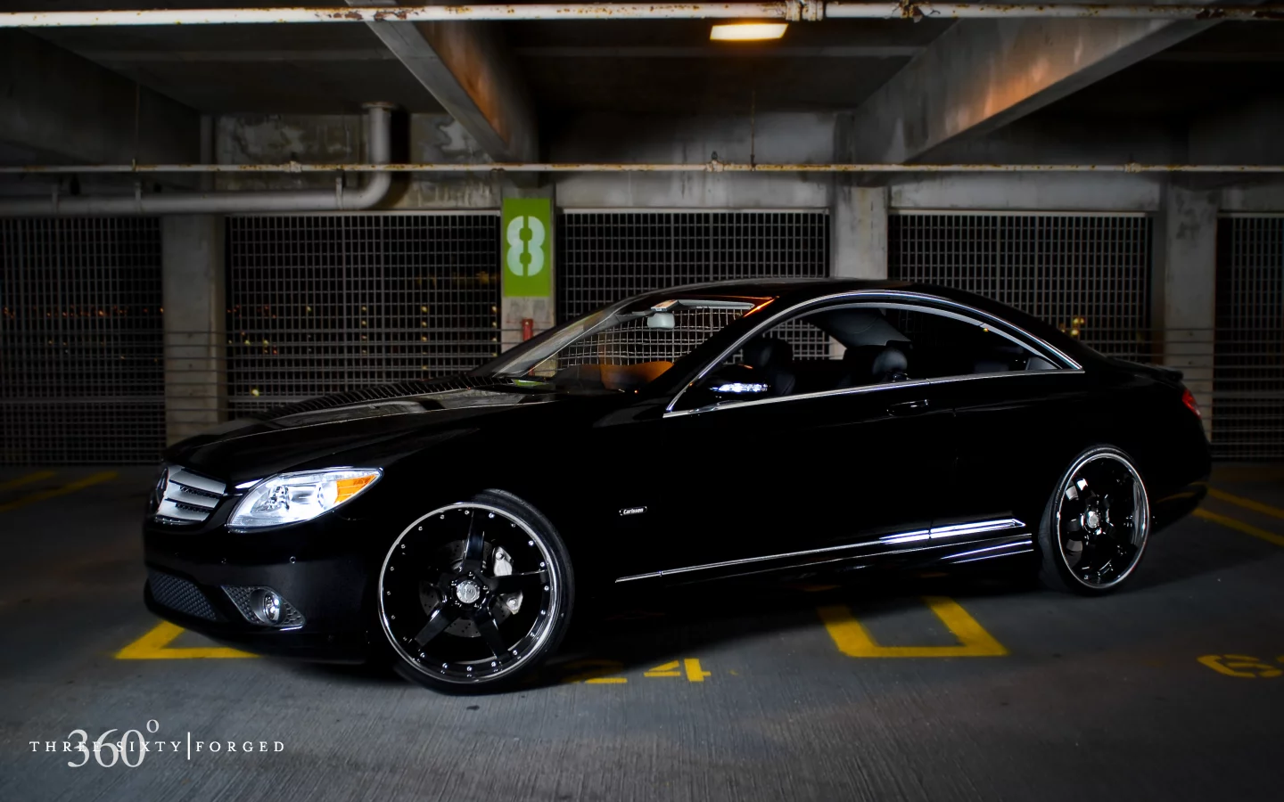 mercedes, черный мерс, carlsson, авто, cl 550, coupe, гараж