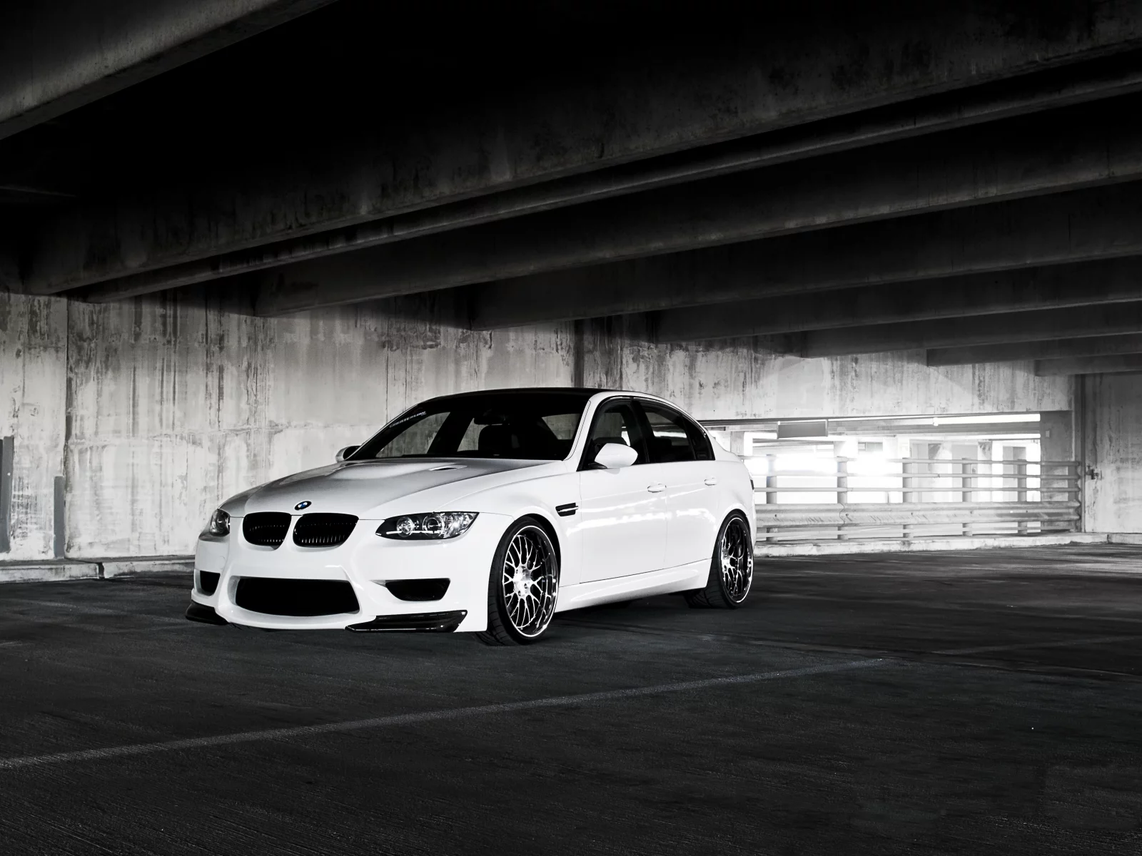 белый, white, e90, m3, парковка, bmw, бмв