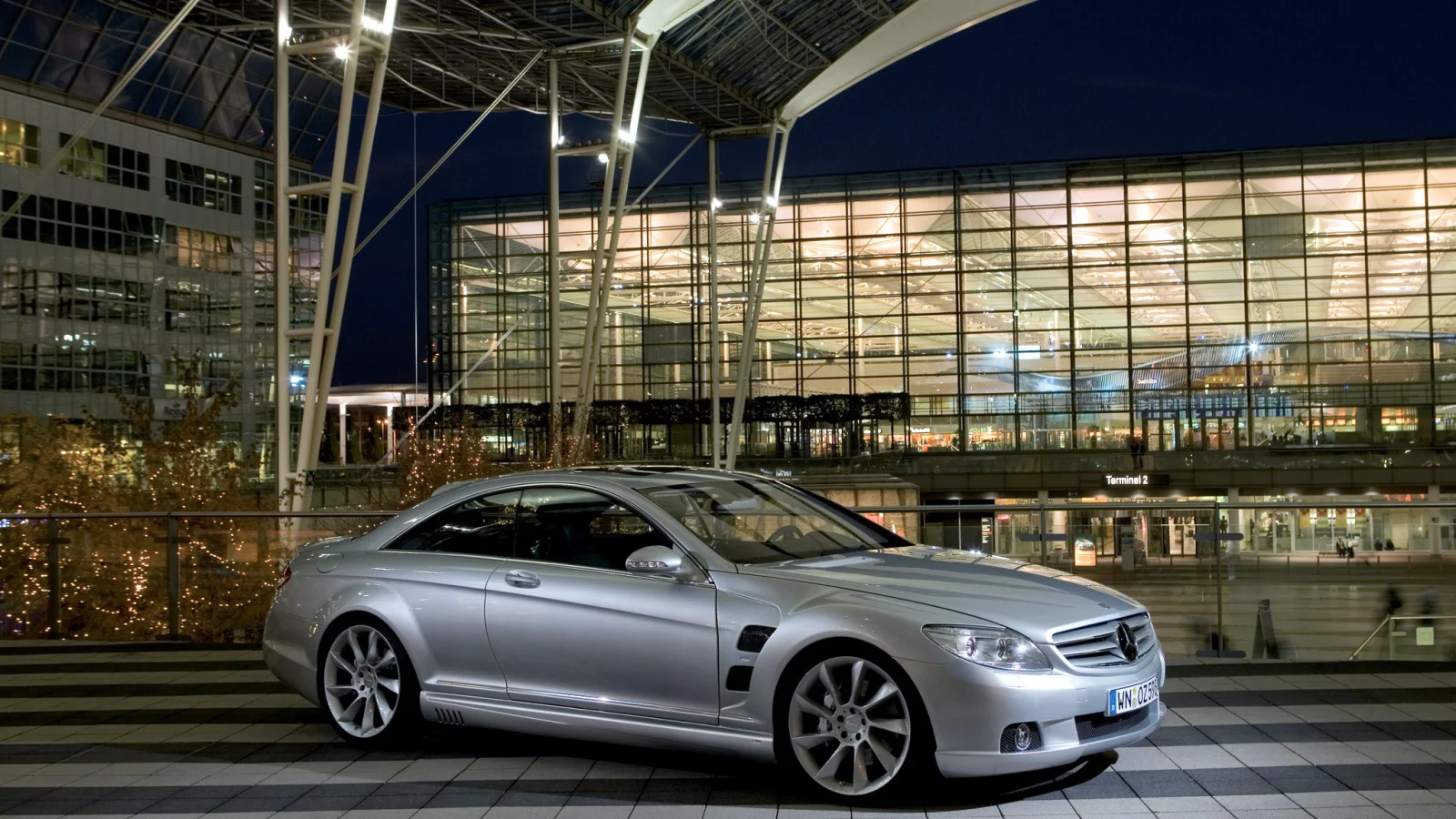 mercedes, cl-class, lorinser, серебристый