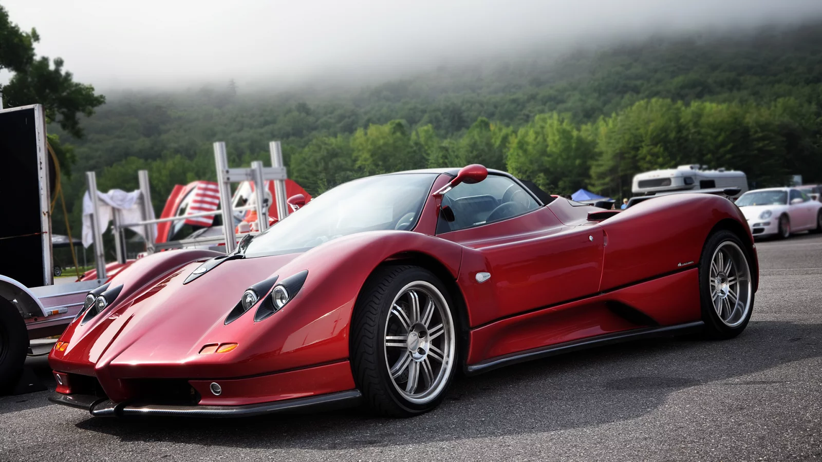 pagani zonda, авто обои, супер кар