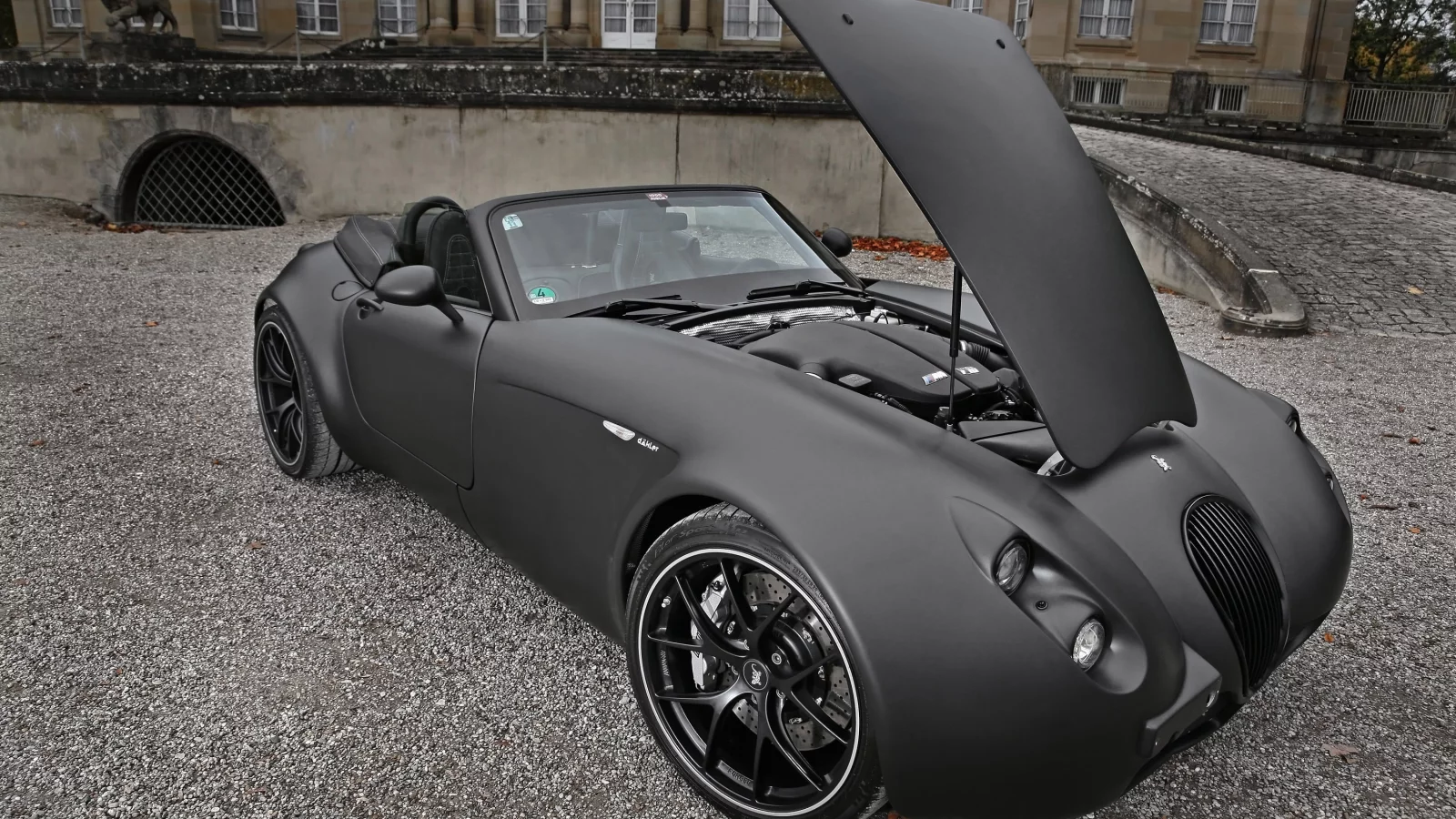 машина, car, engine, 3000x2000, мотор, двигатель, wiesmann black bat