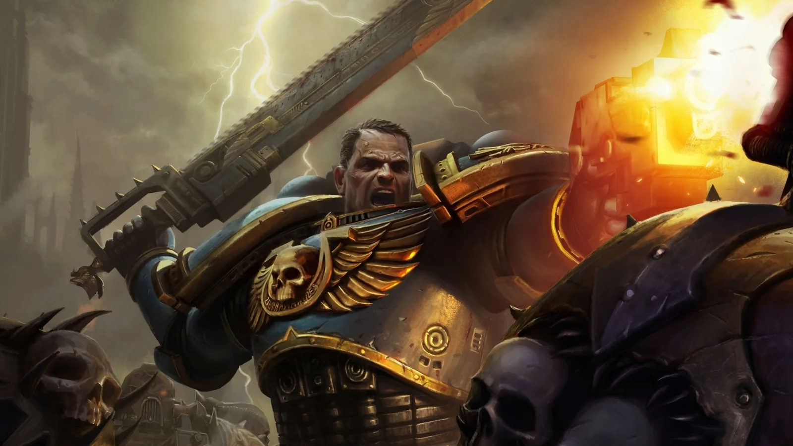 победа, пиломеч, space marine, космодесант, битва