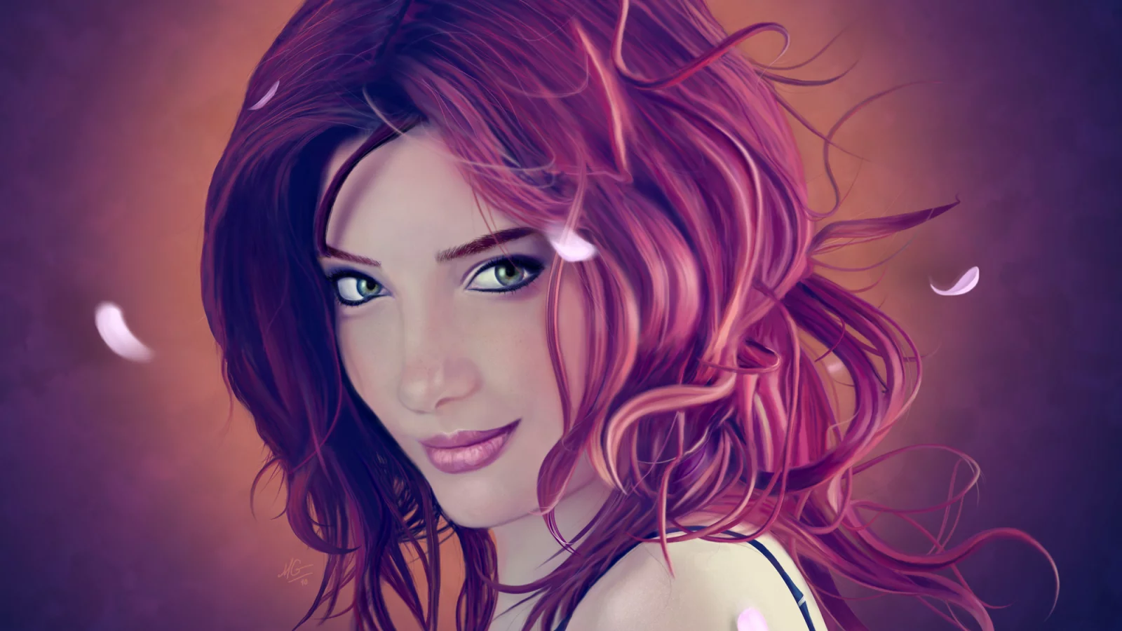 susan coffey, отрисовка, лицо