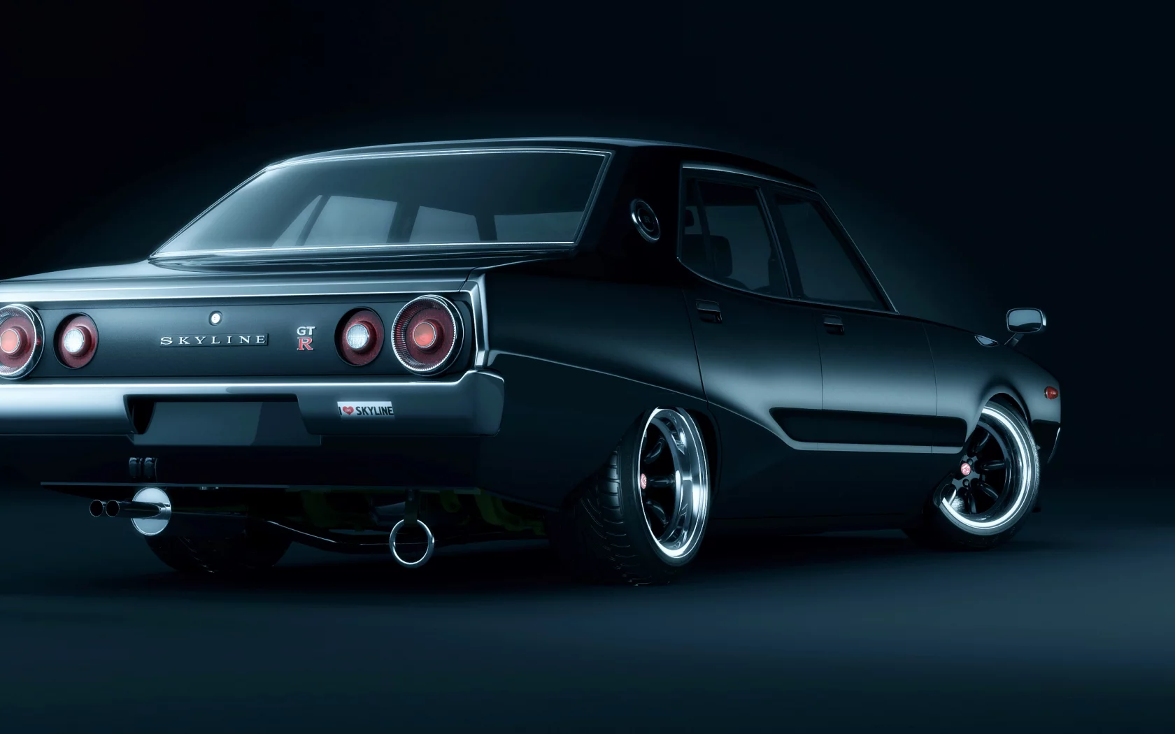 3d, nissan, gt-r