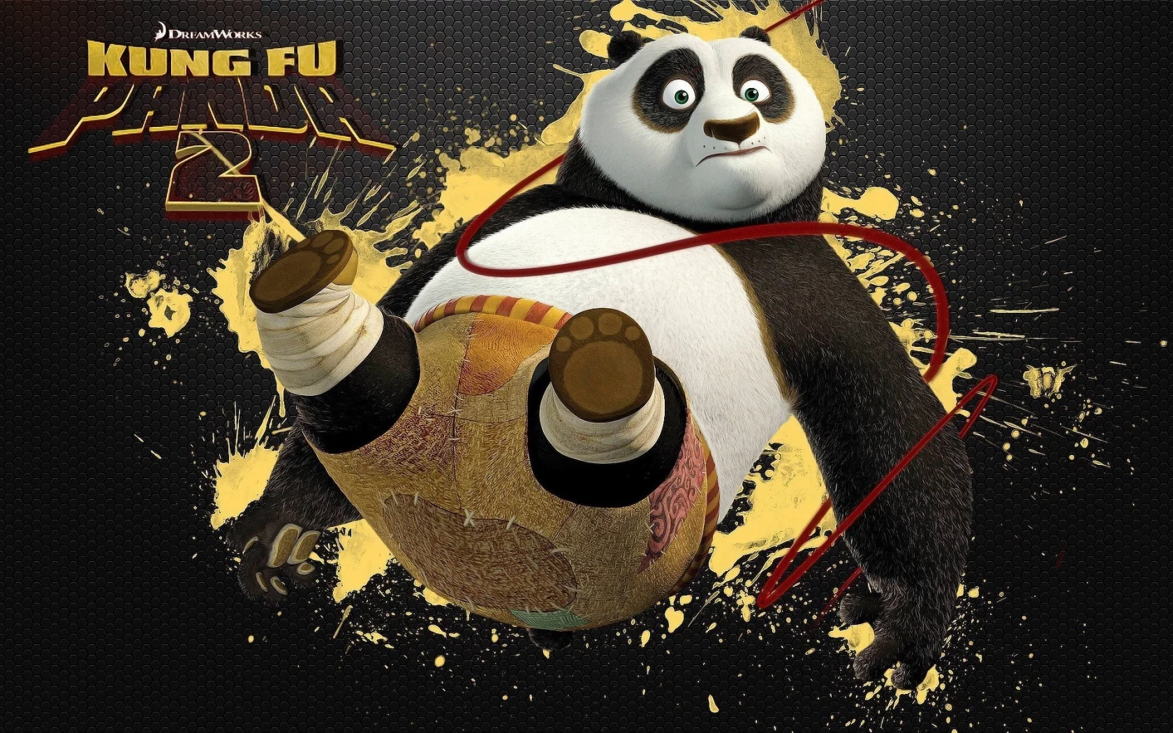 мультфильм, kung fu panda 2, кунг-фу панда 2, по, брызги