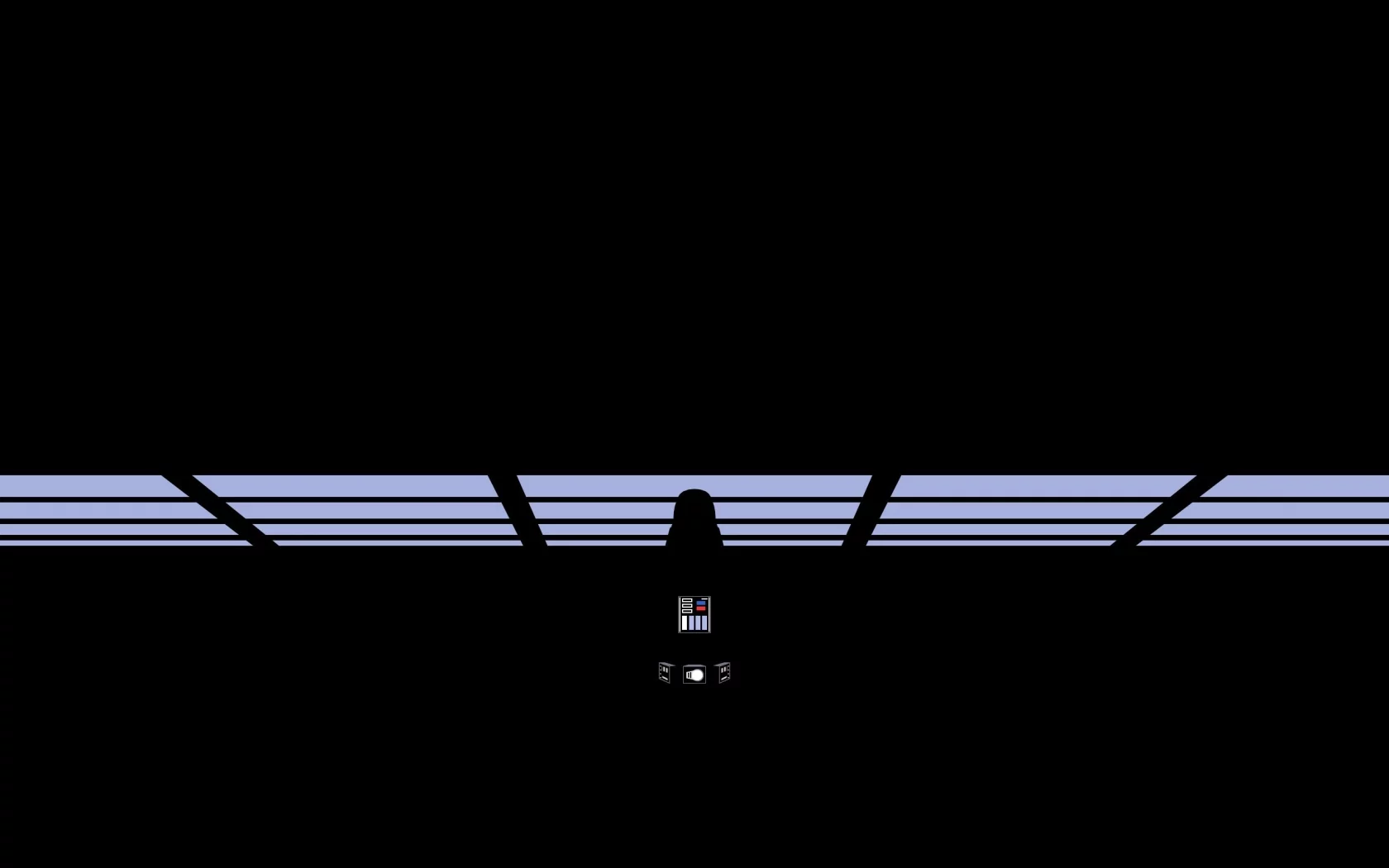 минимализм, темнота, силуэт, darth vader, star wars, дарт вейдер, тень
