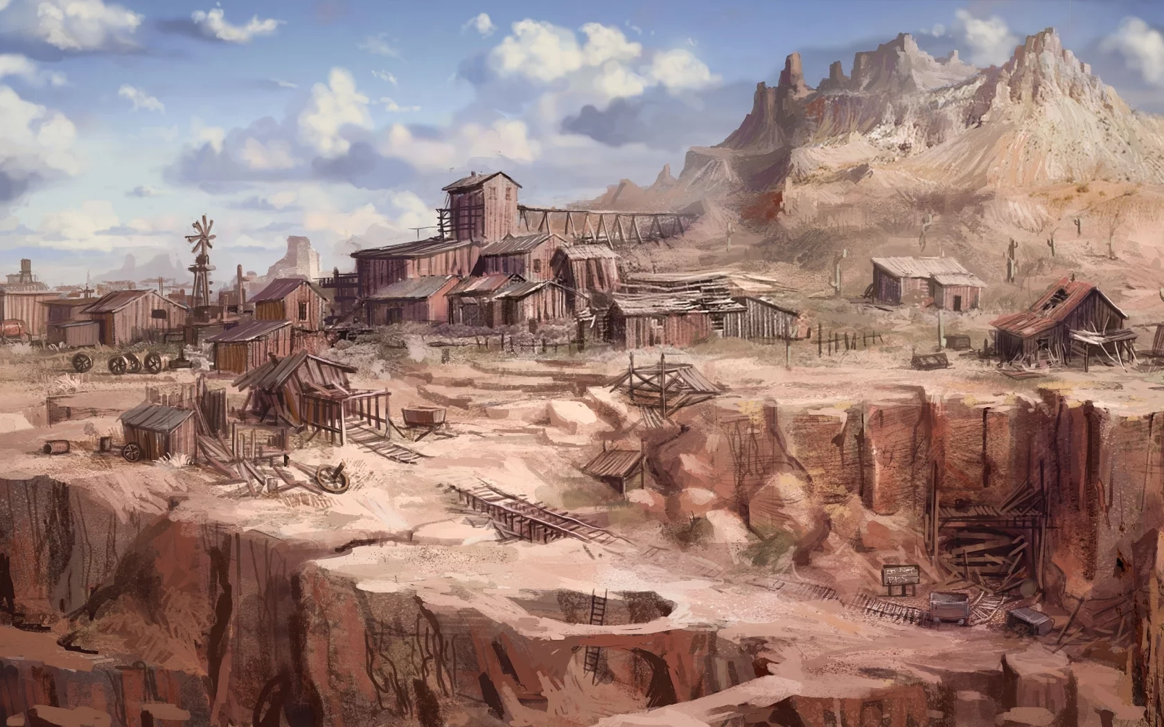 дикий, запад, каньон, the cartel, call of juarez, пустыня
