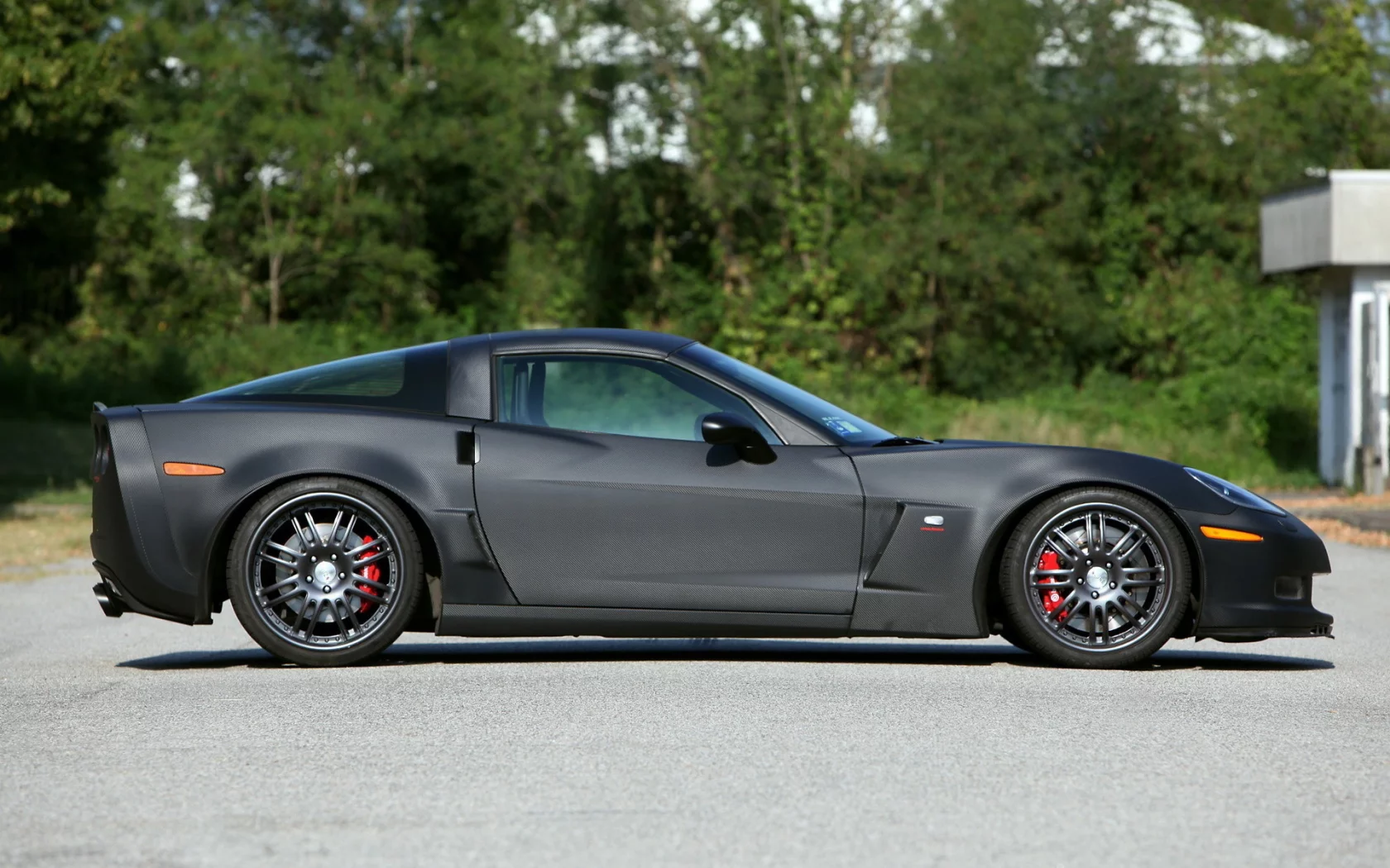 corvette, диски, черный, карбон, z06