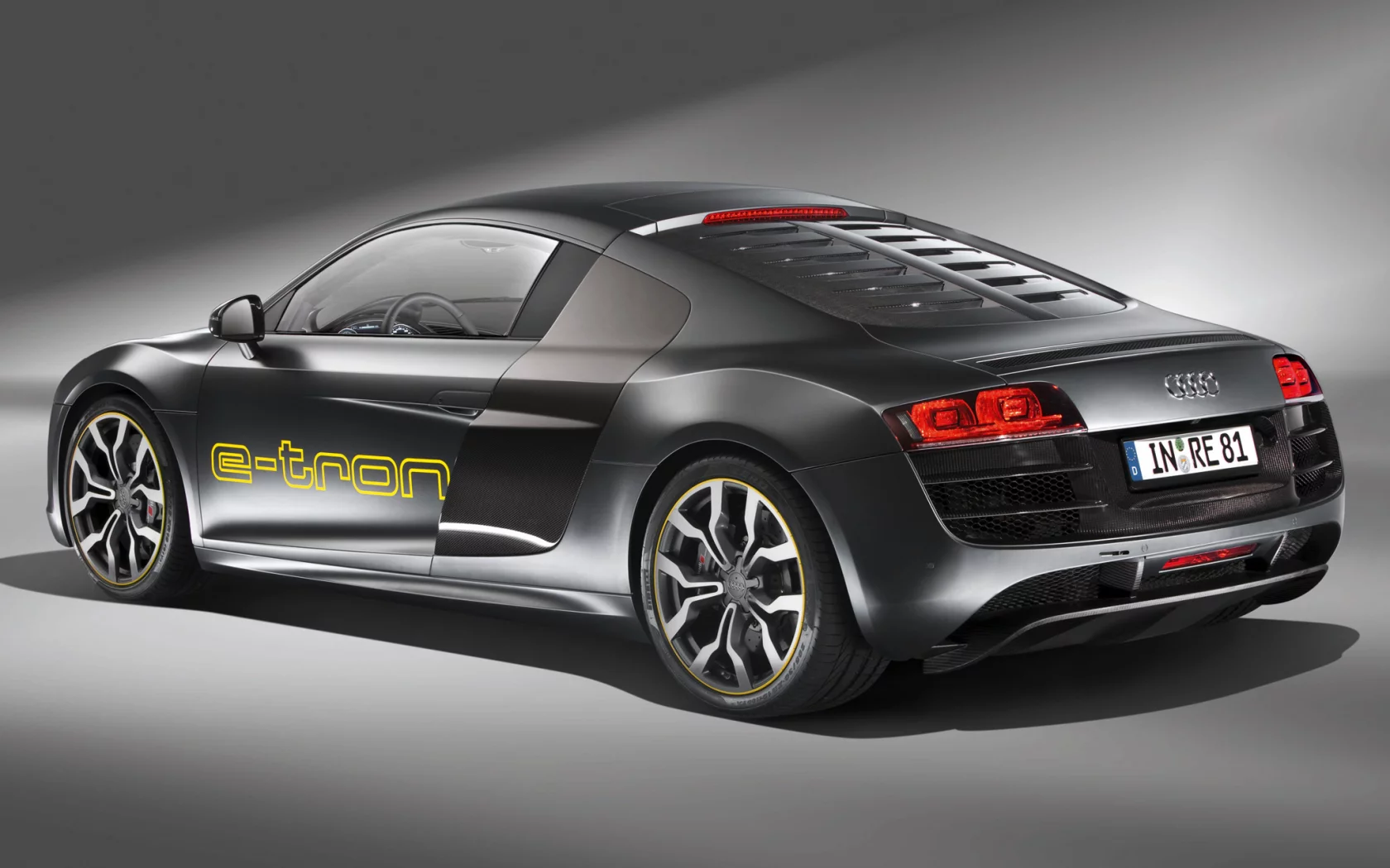 задняя часть, r8, audi, prototype, e-tron