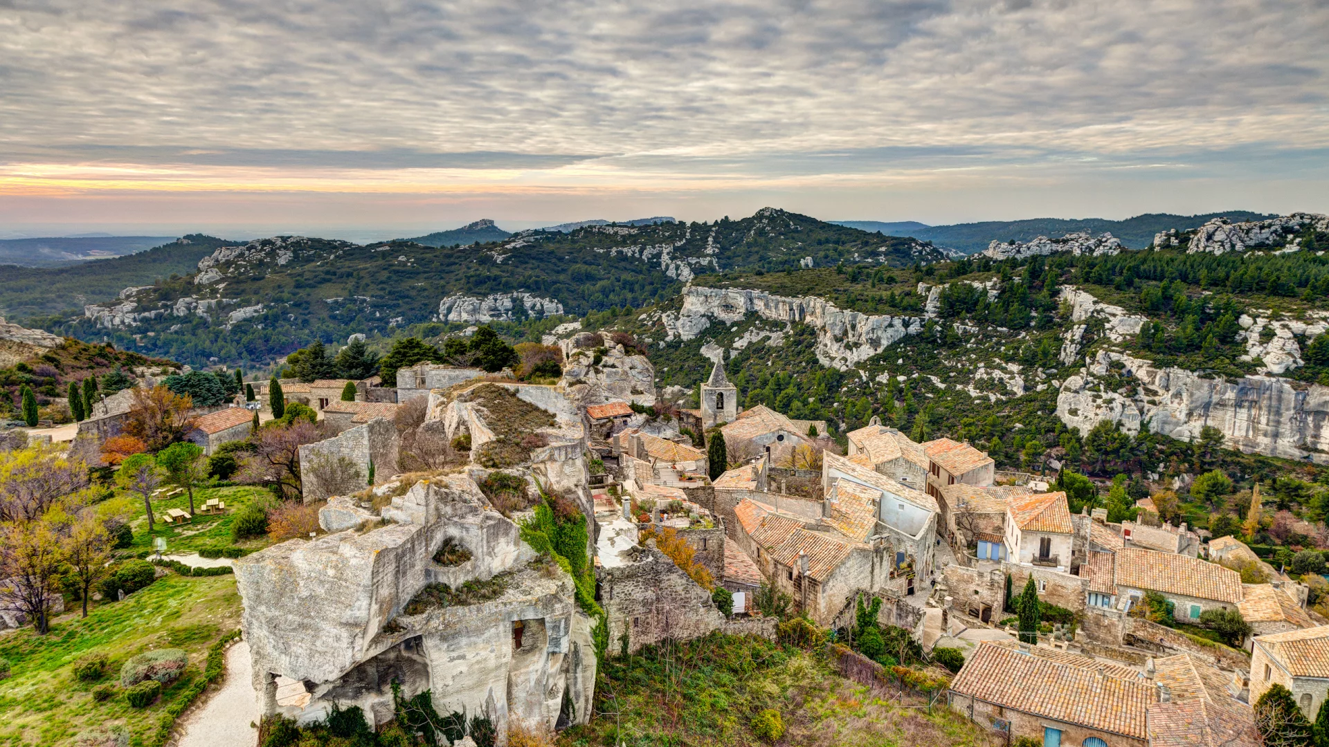 горы, деревня, france