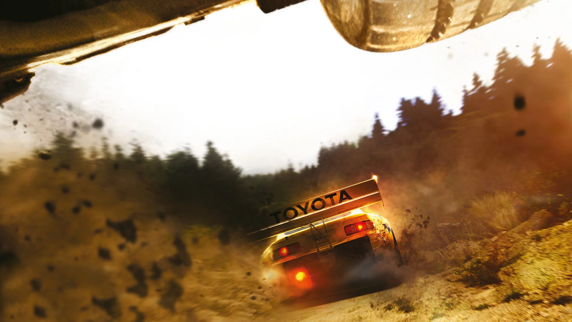 спойлер, гонка, тойота, игра, colin mcrae, supra, грязь, toyota, dirt