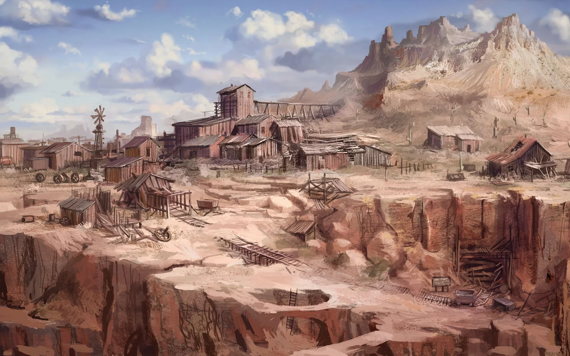 дикий, запад, каньон, the cartel, call of juarez, пустыня
