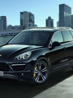 cayenne turbo, porsche, порш каенн турбо, города, машины, авто обои, тачки