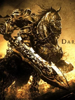 меч, war, всадник, апокалипсис, война, конь, darksiders