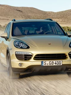 (958), porsche, s, gold, пустыня, холмы, порше, cayenne, кайен