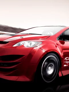 драйв, kesselman motorsport mazda cx-7, скорость, тачка, трасса